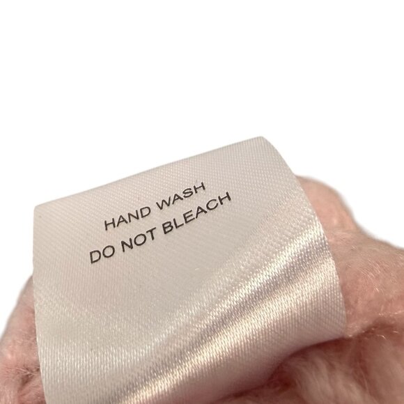 CHICWISH Stitch Floral Diamond Pom-Pom Sweater in Pink Handmade $109 Size M - Picture 5 of 9